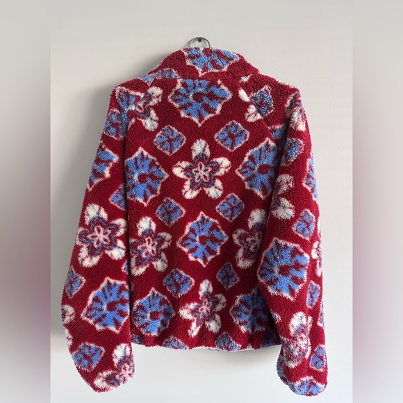 The Anthropologie x Upside Harlow Quarter Zip Fleece Jacket. - Picture 5 of 8